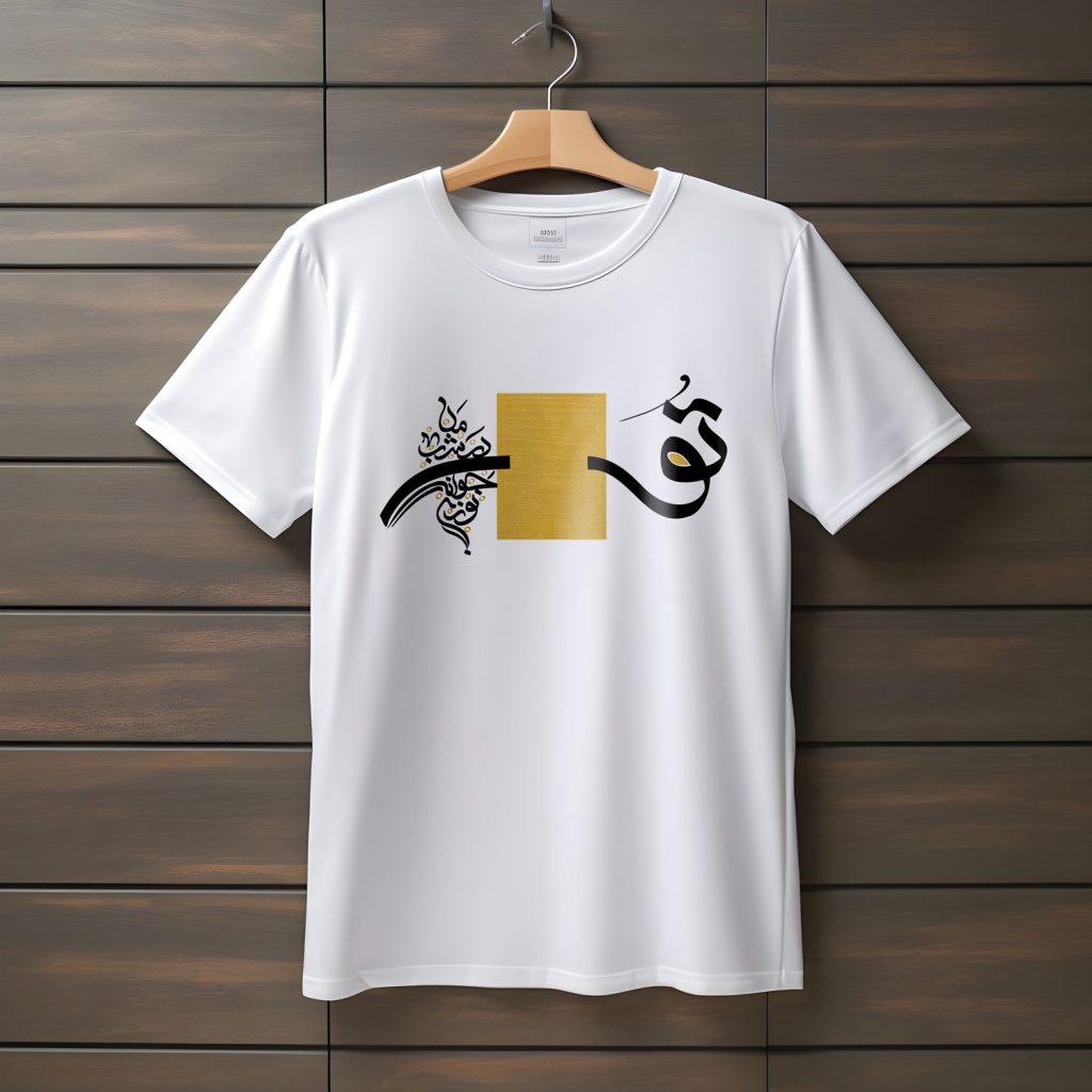تیشرت با متن تو در شب من جوانهی نوری