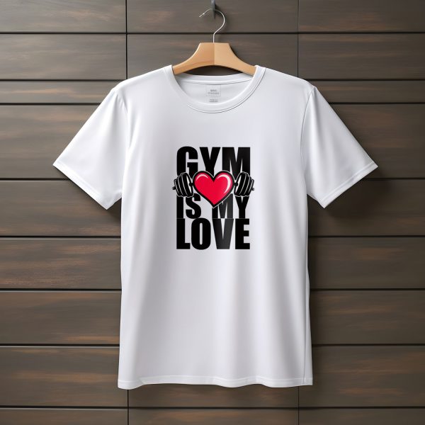 تیشرت با متن GYM