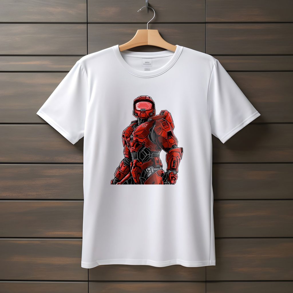تیشرت با انیمه Halo