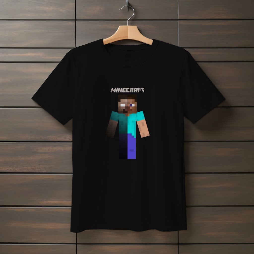 تیشرت با انیمه Herobrine Mincraft
