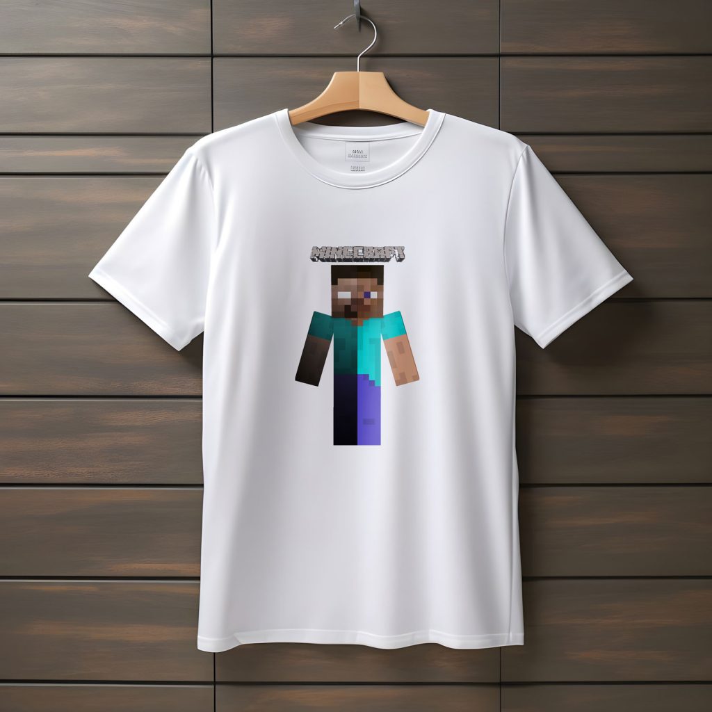 تیشرت با انیمه Herobrine Mincraft