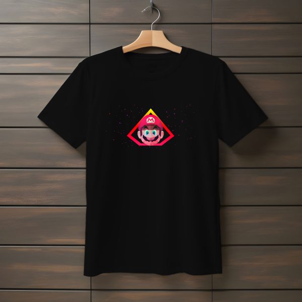 تیشرت با طرح Mario