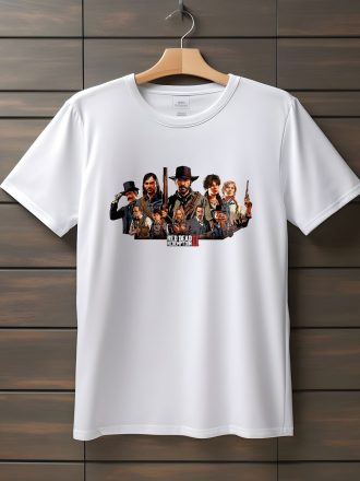 تیشرت با طرح بازی Red dead redemption