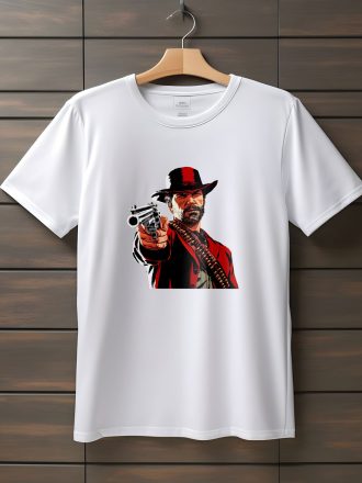 تیشرت با طرح بازی Red dead redemption (طرح ۲)