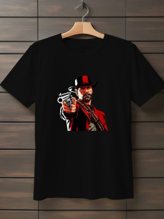 تیشرت با طرح بازی Red dead redemption (طرح ۲)