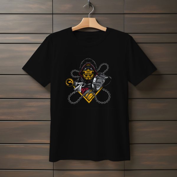 تیشرت بازی Scorpion mortal kombat