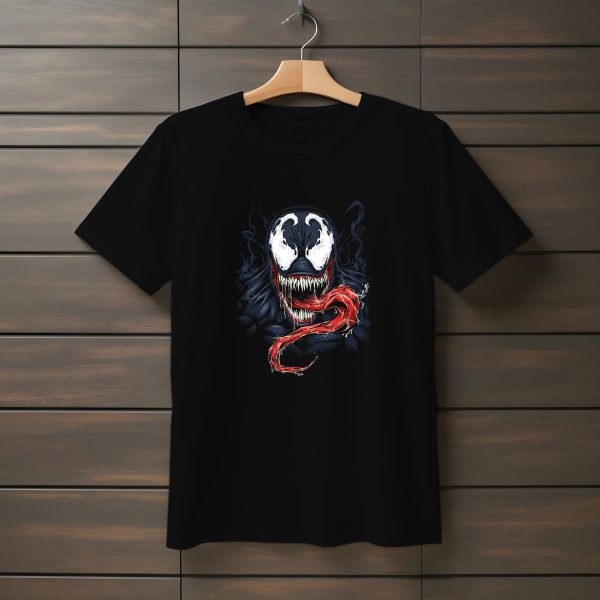 تیشرت با طرح فیلم Venom (طرح ۱)