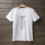 تیشرت با متن گریهمون هیچ خندهمون هیچ
