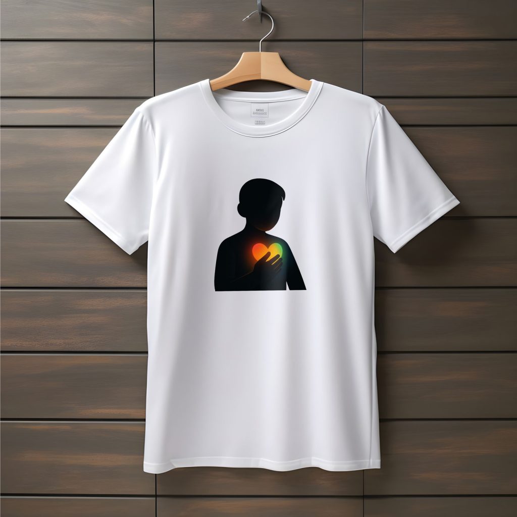 تیشرت با متن شدی تنها انرژی که باهاش زنده بمونم