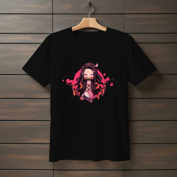 تیشرت با طرح انیمه Demon slayer (طرح ۳)
