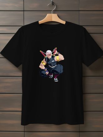 تیشرت با طرح انیمه Demon slayer (طرح ۲)