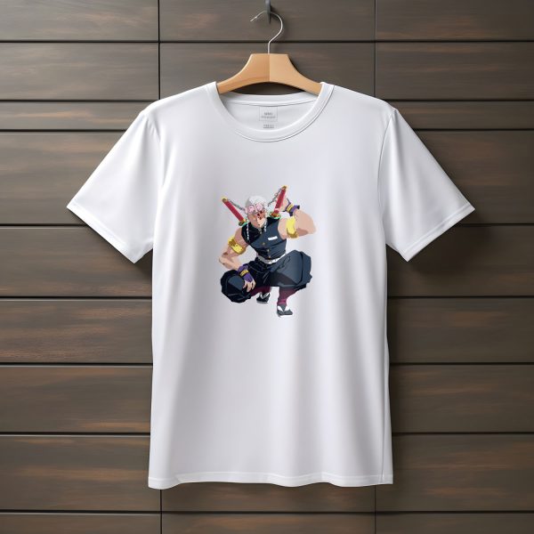 تیشرت با طرح انیمه Demon slayer (طرح ۲)