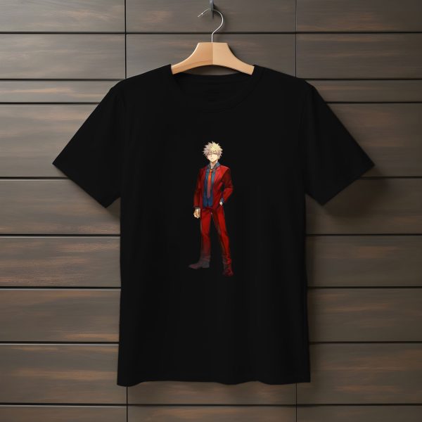 تیشرت با طرح انیمه My Hero Academia (طرح ۴)