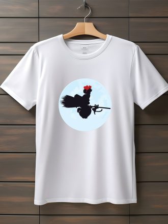 تیشرت با طرح انیمه Kiki's Delivery Service