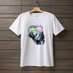 تیشرت با انیمه One Punch Man (طرح ۲)