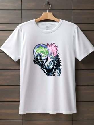تیشرت با انیمه One Punch Man (طرح ۲)