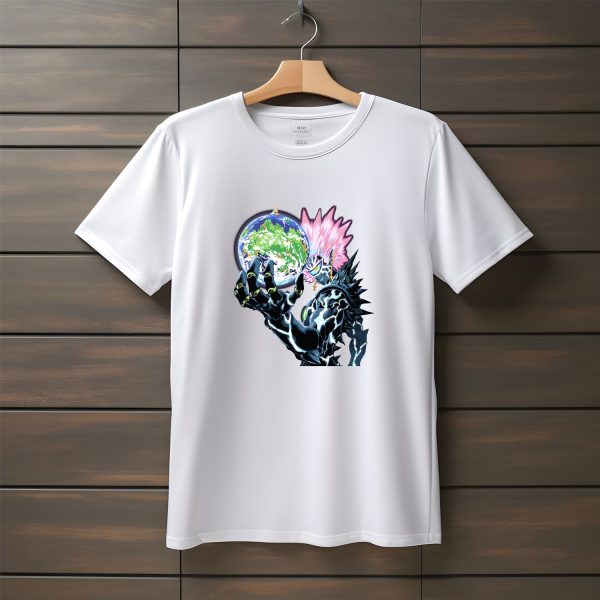 تیشرت با انیمه One Punch Man (طرح ۲)