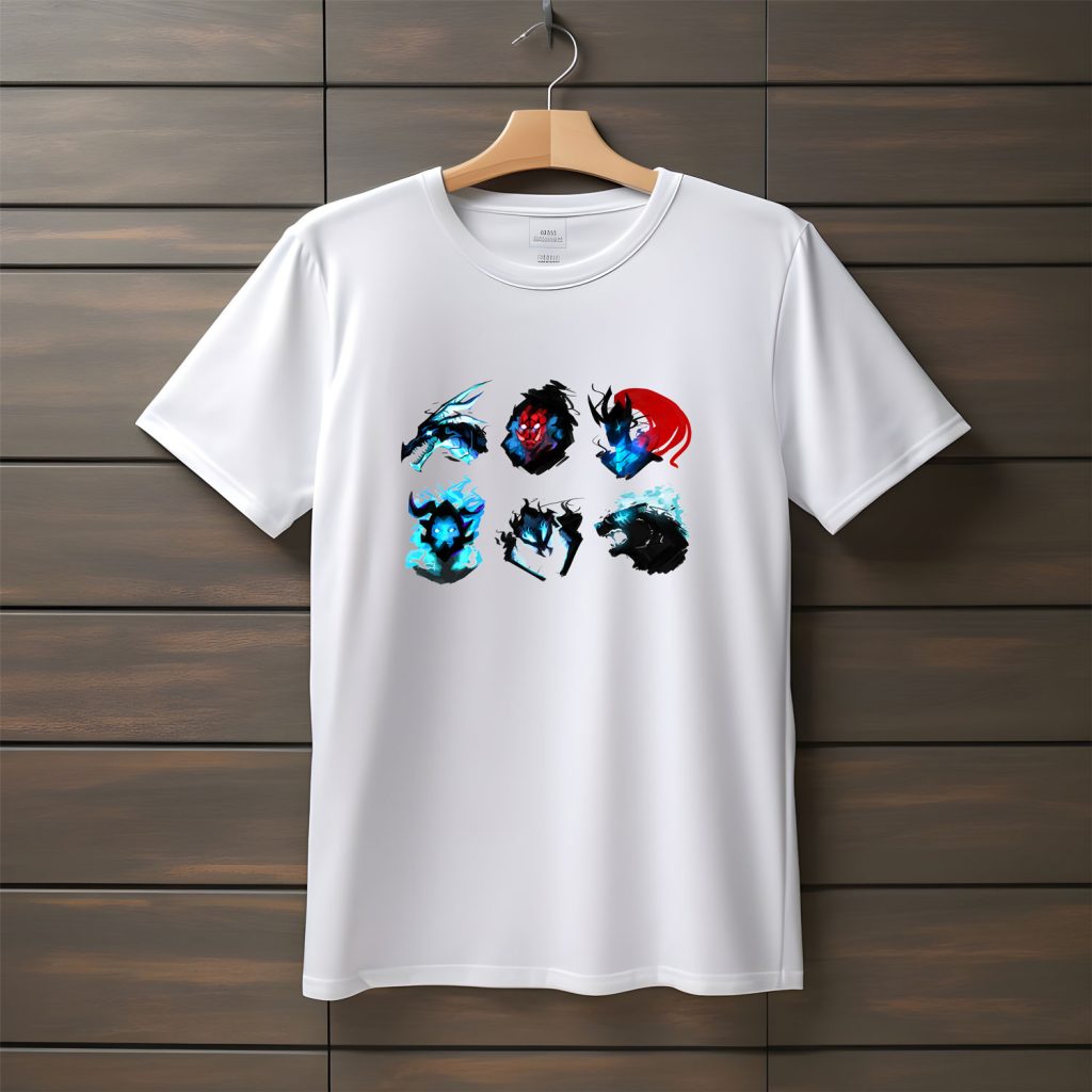 تیشرت با طرح Solo leveling (طرح ۲) | انیمه