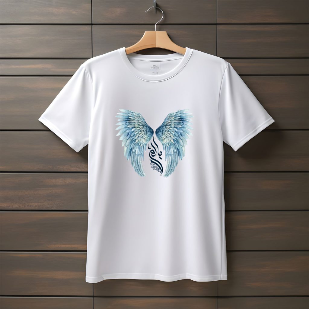 تیشرت با طراحی متن اصلا عجیب نیست اگه بالم دراری | مجید رضوی | ستاره